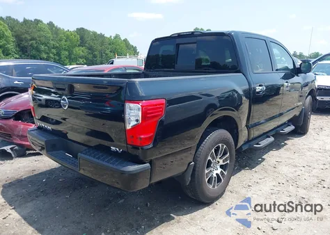 2021 Nissan Titan Sv 4X2 from USA, damaged, VIN 1N6AA1EF1MN509640